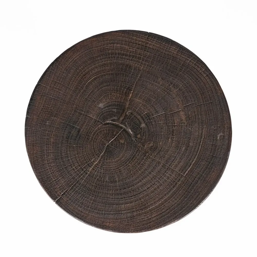 Other tables - The Java Tripod Side Table - Dark Walnut - BAZAR BIZAR LIVING