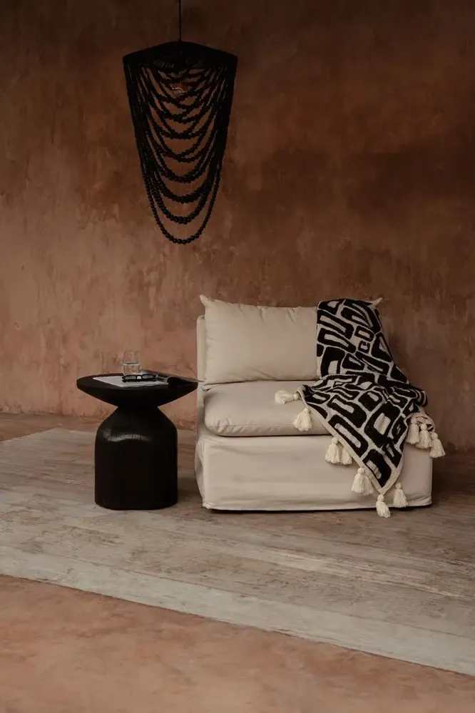 Autres tables  - La Table d’Appoint Drumline - Noyer Foncé - BAZAR BIZAR LIVING