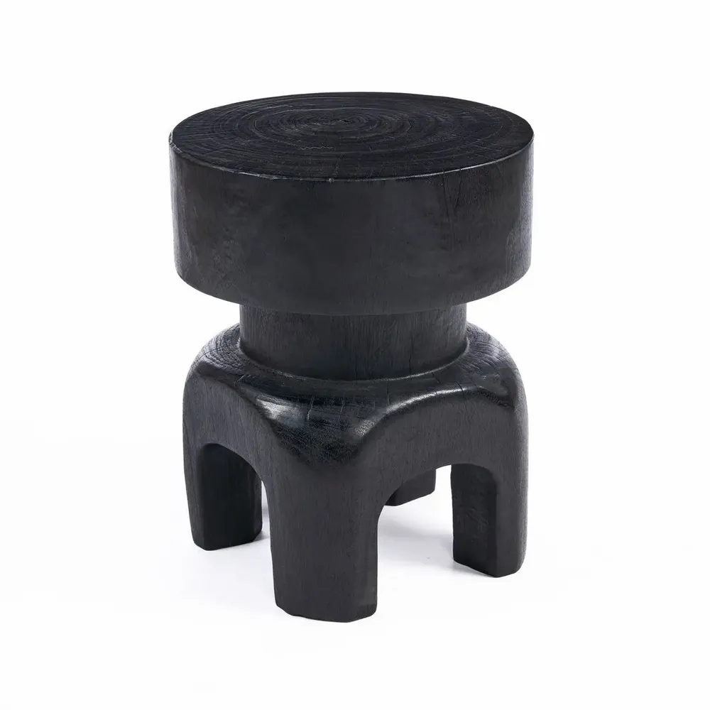 Tabourets - Le Tabouret Squat Spot - Noir - BAZAR BIZAR LIVING