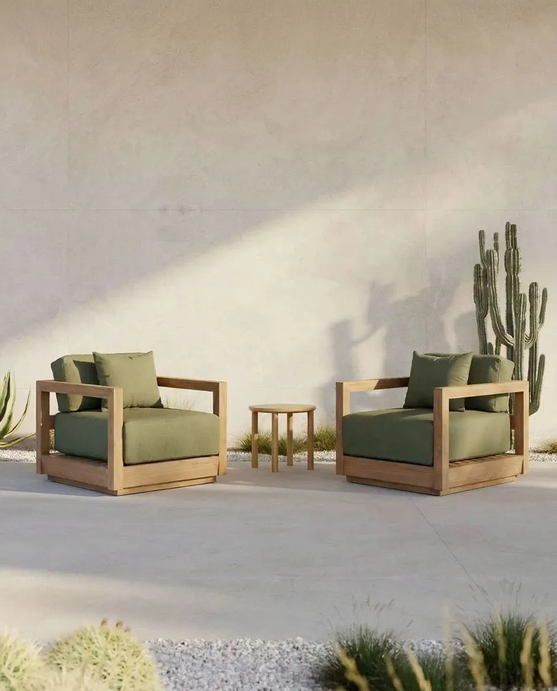 Fauteuils - Le Umalas Canapé Une Place - Outdoor - Algues Vertes - BAZAR BIZAR LIVING