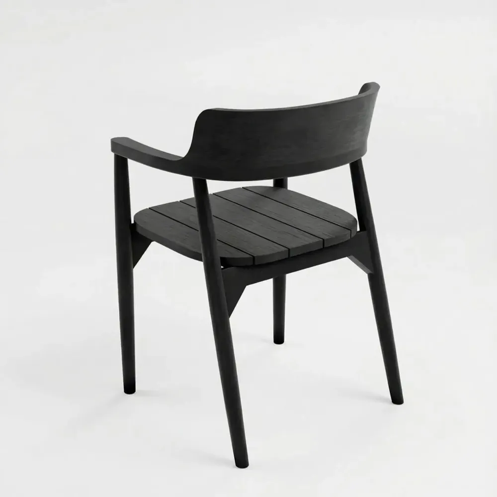 Chairs - The Febriansah Chair - Black - BAZAR BIZAR LIVING