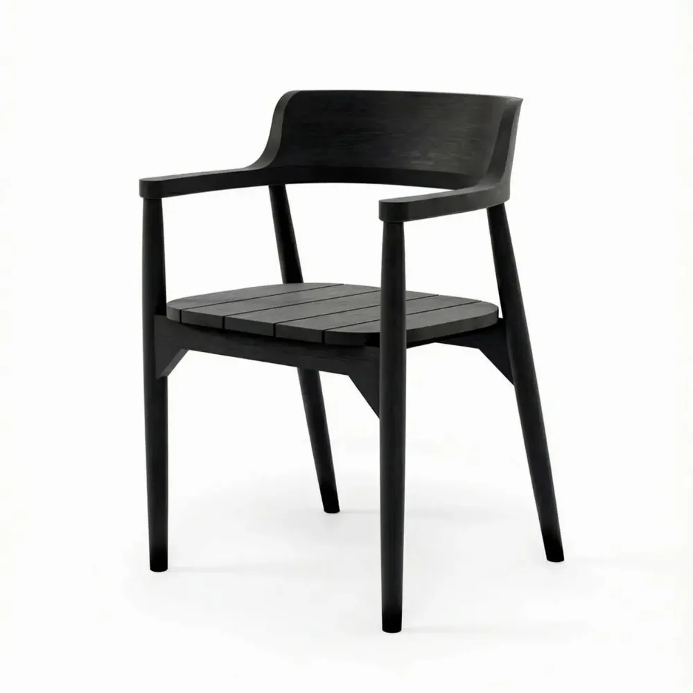 Chairs - The Febriansah Chair - Black - BAZAR BIZAR LIVING