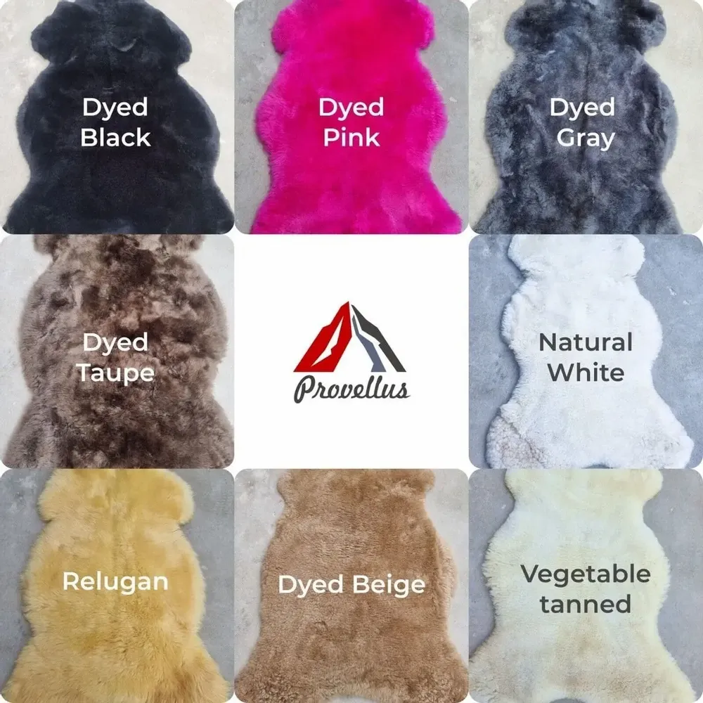 Decorative objects - Premium Medium Wool Sheepskins — Wholesale B2B Supply - PROVELLUS SHEEPSKIN PRODUCER