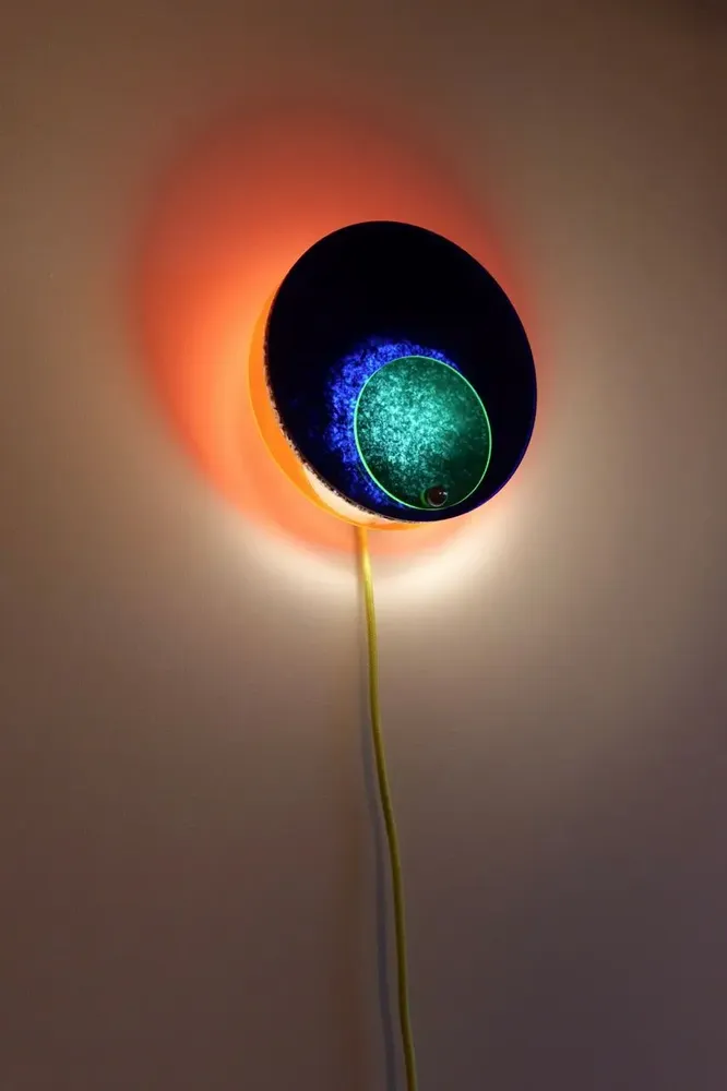 Objets design - Lampe à poser/ Applique Halo, lampe modulable - RAYON VERT