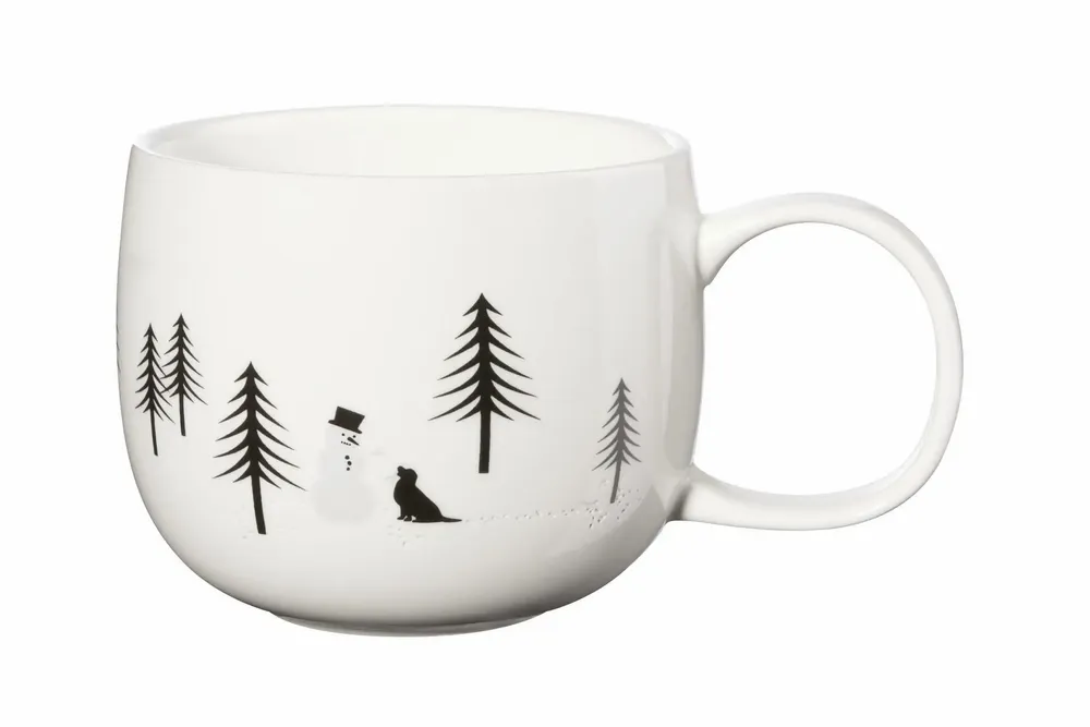 Objets de décoration - Mugs JOY Snow Tracks - ASA SELECTION