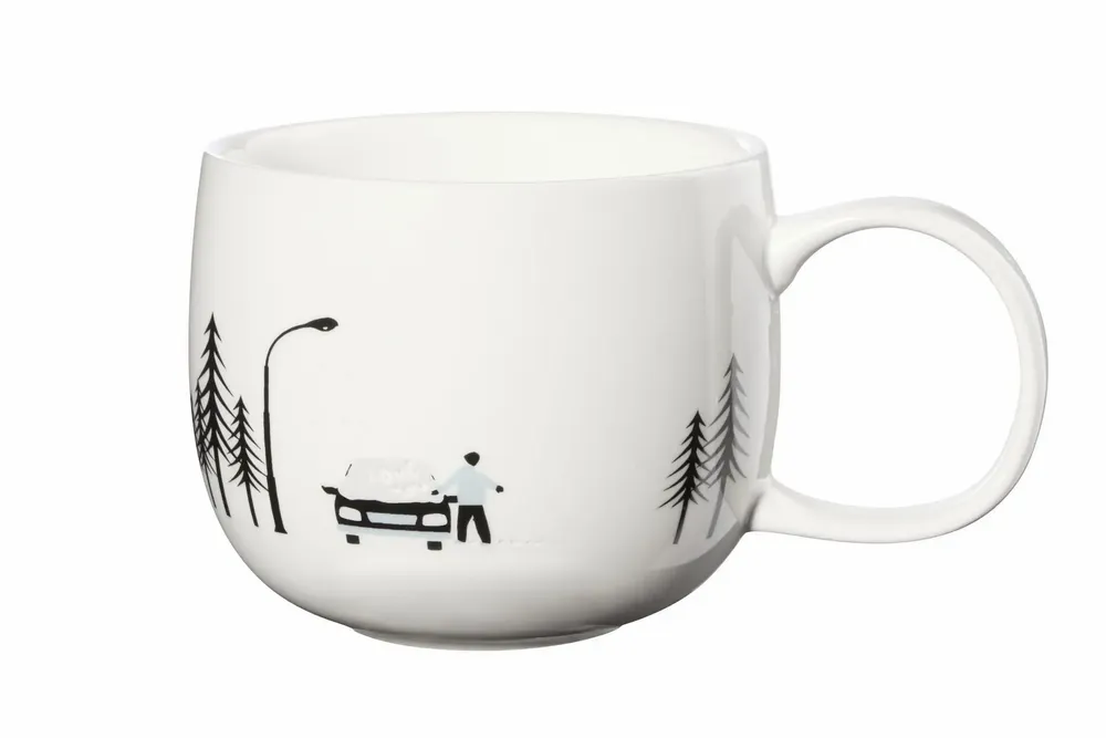 Objets de décoration - Mugs JOY Snow Tracks - ASA SELECTION