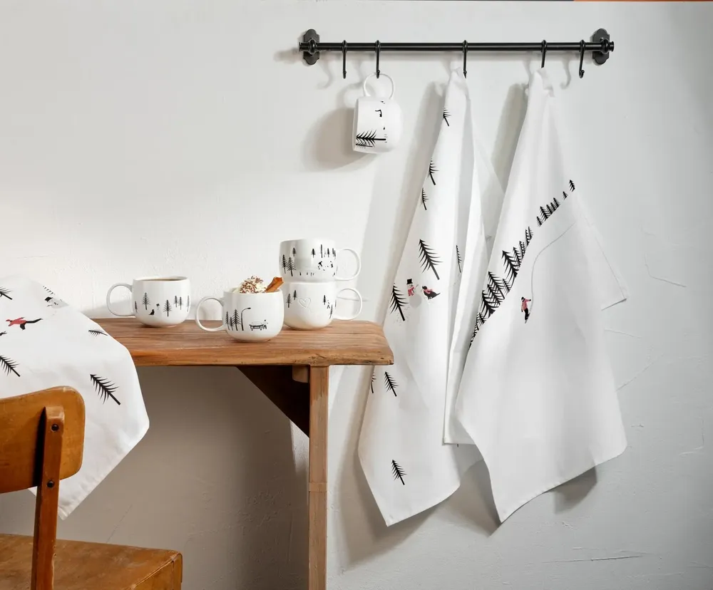 Objets de décoration - Mugs JOY Snow Tracks - ASA SELECTION