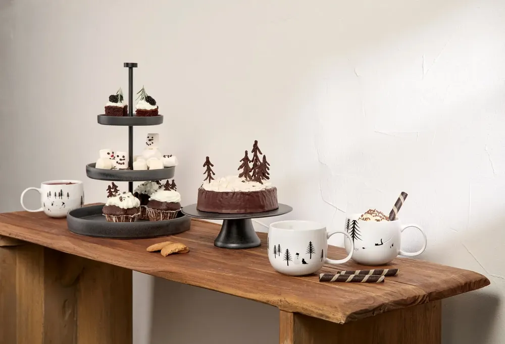 Objets de décoration - Mugs JOY Snow Tracks - ASA SELECTION