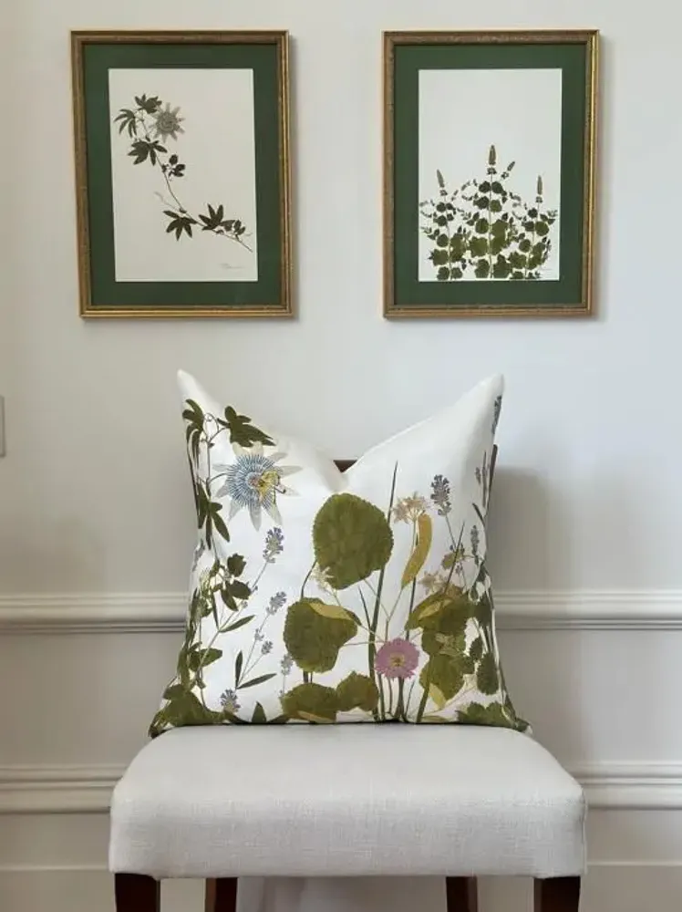 Fabric cushions - Linen Cushion Cover 50 x 50cm - SUMMERILL AND BISHOP