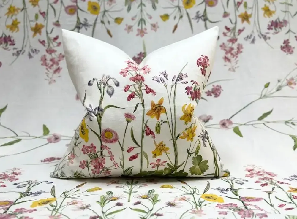 Fabric cushions - Linen Cushion Cover 50 x 50cm - SUMMERILL AND BISHOP