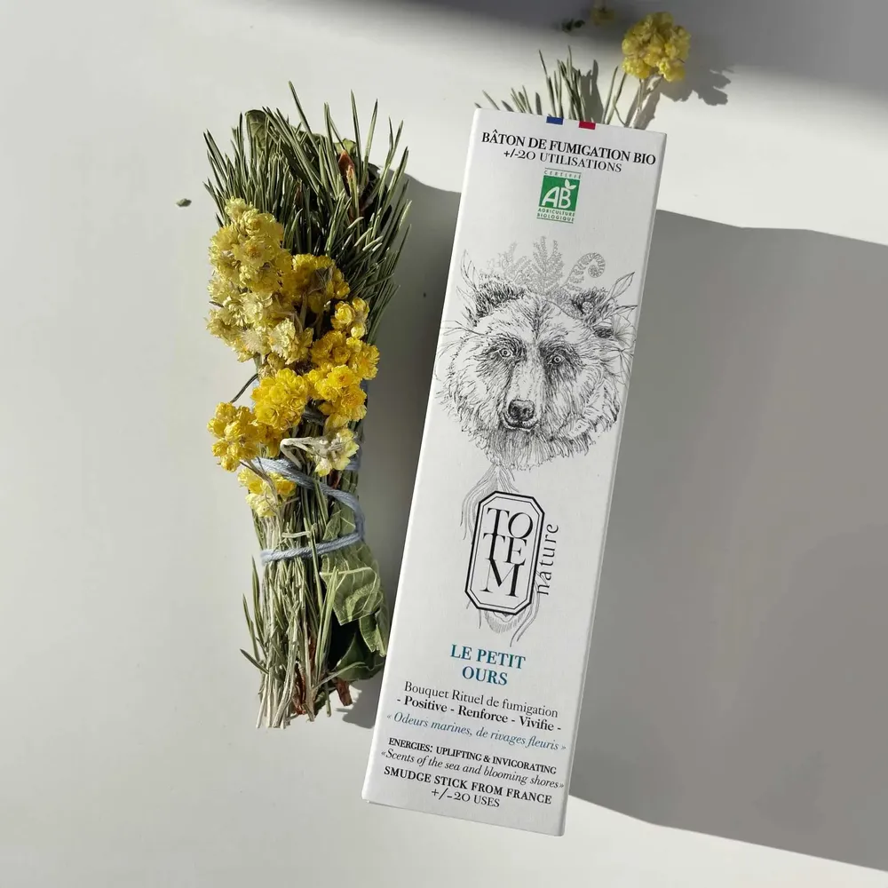 Gifts - Bouquet of the Little Bear - Organic fumigation stick - TOTEM NATURE