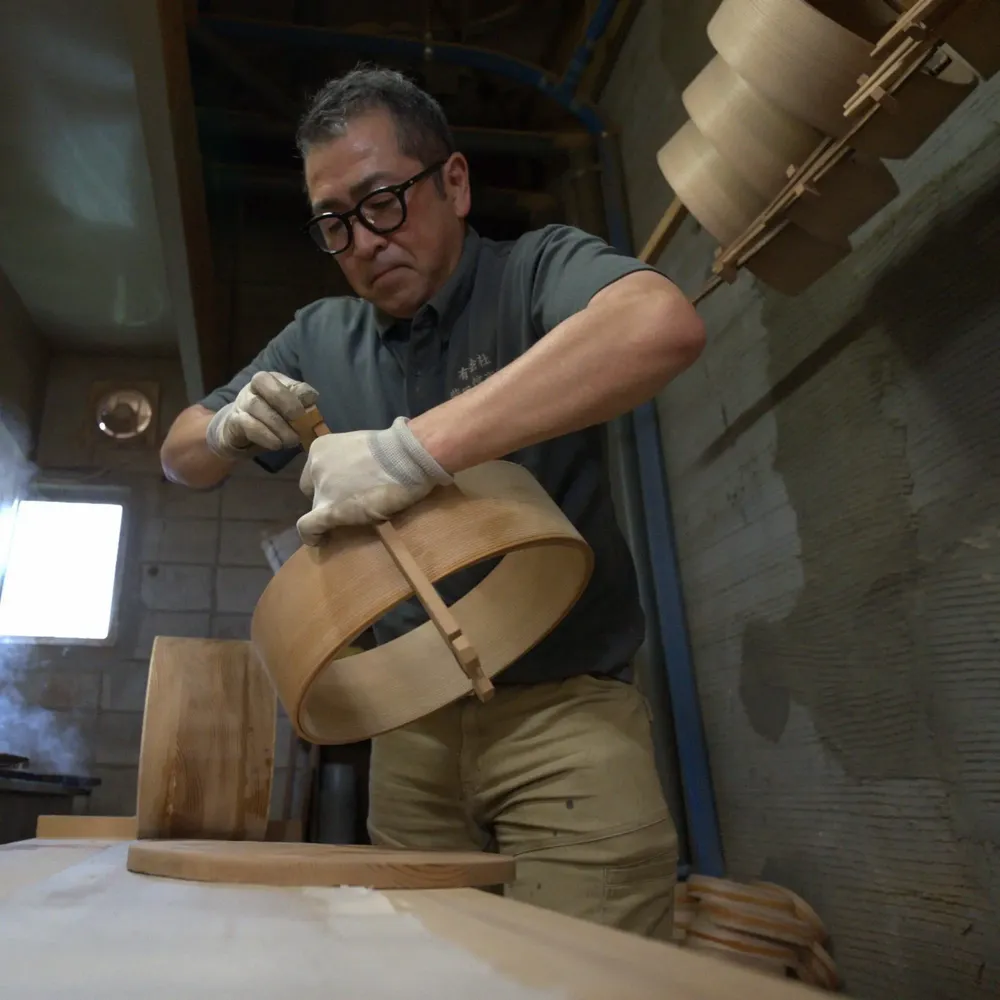 Assiettes au quotidien - Odate Magewappa : démo par un maître certifié d'un art millénaire. - JAPAN WOOD X CRAFTSMANSHIP