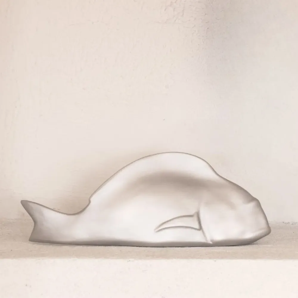 Accessoires de déco extérieure - FANNY la Dorade en céramique - MONOCHROMIC CERAMIC