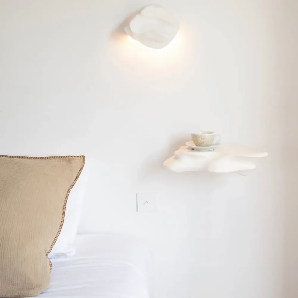 Decorative objects - STRAT (wall shelf) - MONOCHROMIC CERAMIC