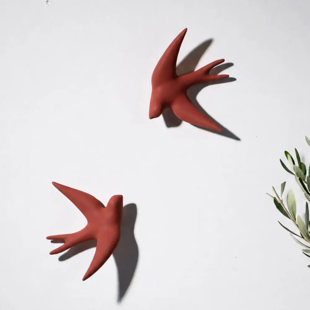 Outdoor decorative accessories - VOLAGE (Swallow) - MONOCHROMIC CERAMIC