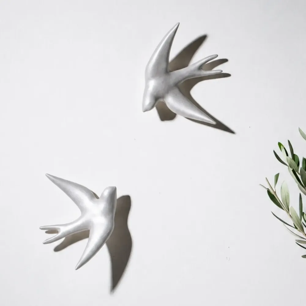 Outdoor decorative accessories - VOLAGE (Swallow) - MONOCHROMIC CERAMIC