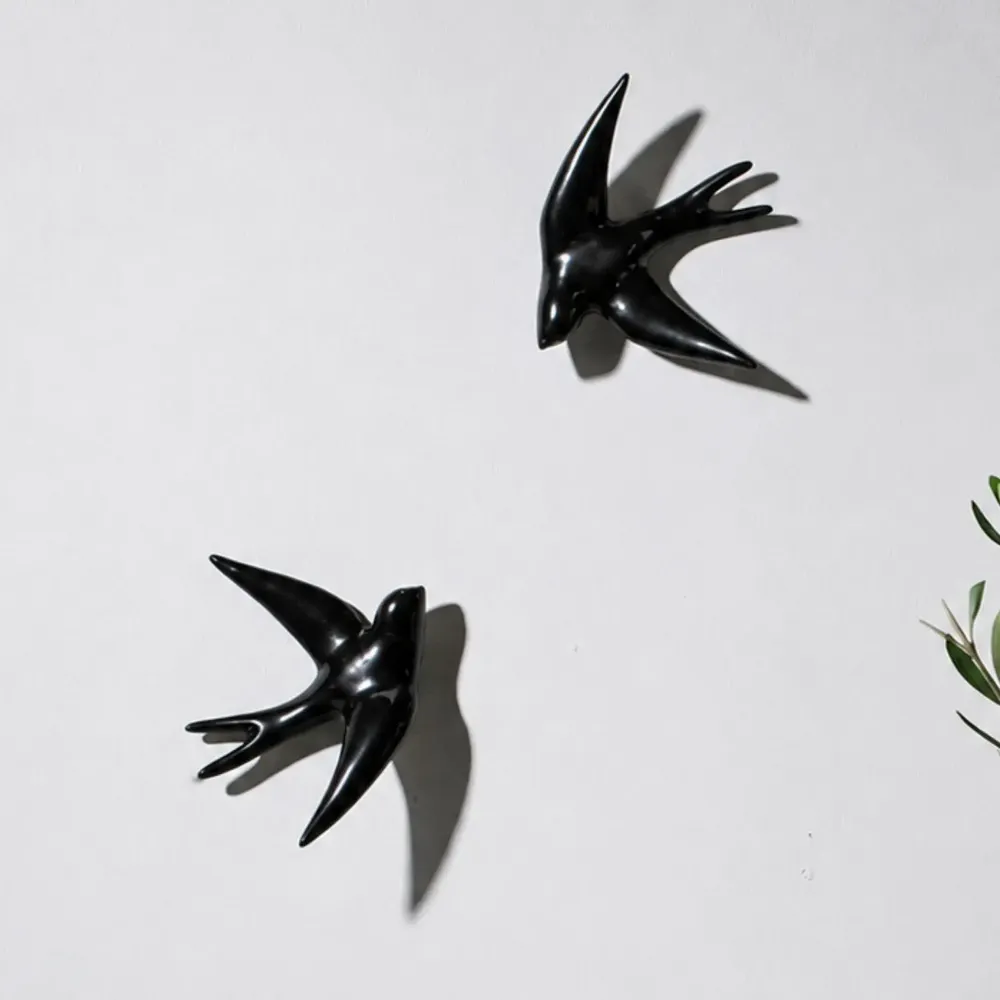 Outdoor decorative accessories - VOLAGE (Swallow) - MONOCHROMIC CERAMIC