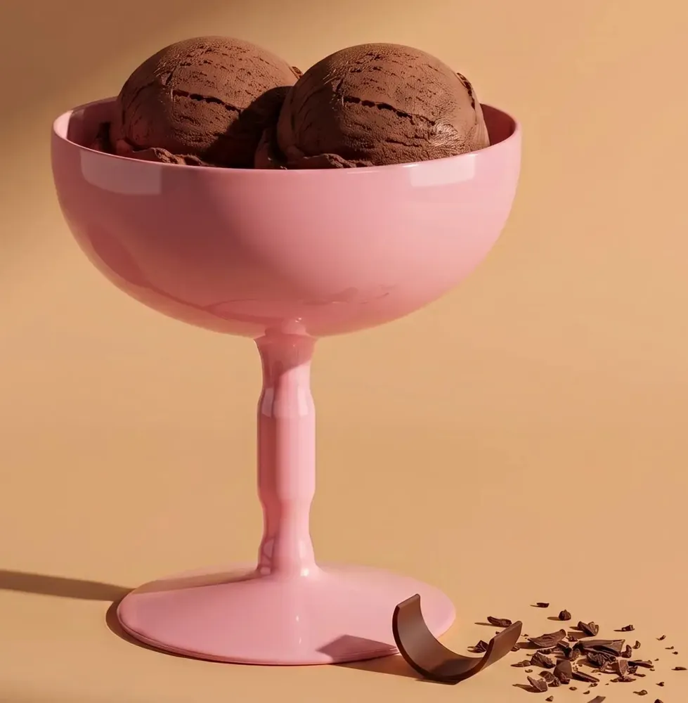 Kitchen utensils - Ice Cream Cup | Enameled Steel - CASA AMAROSA