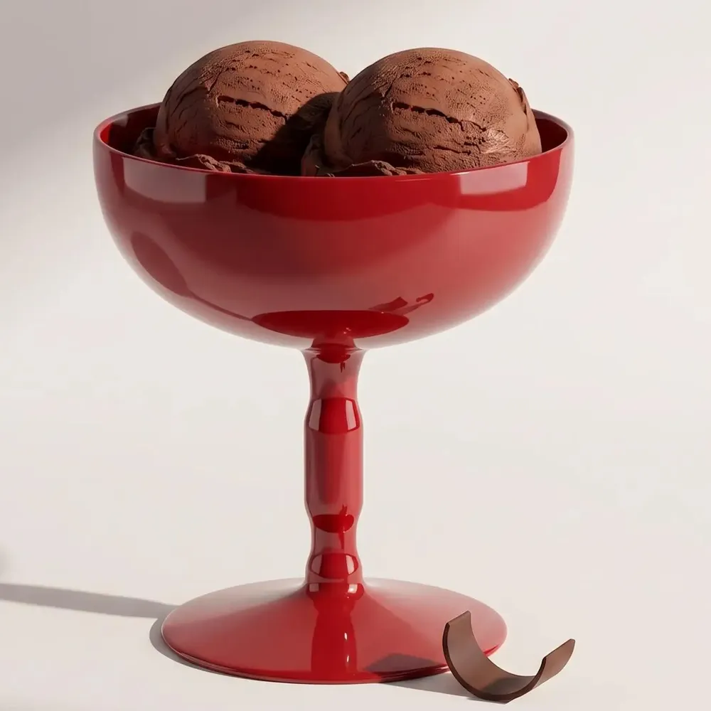 Kitchen utensils - Ice Cream Cup | Enameled Steel - CASA AMAROSA
