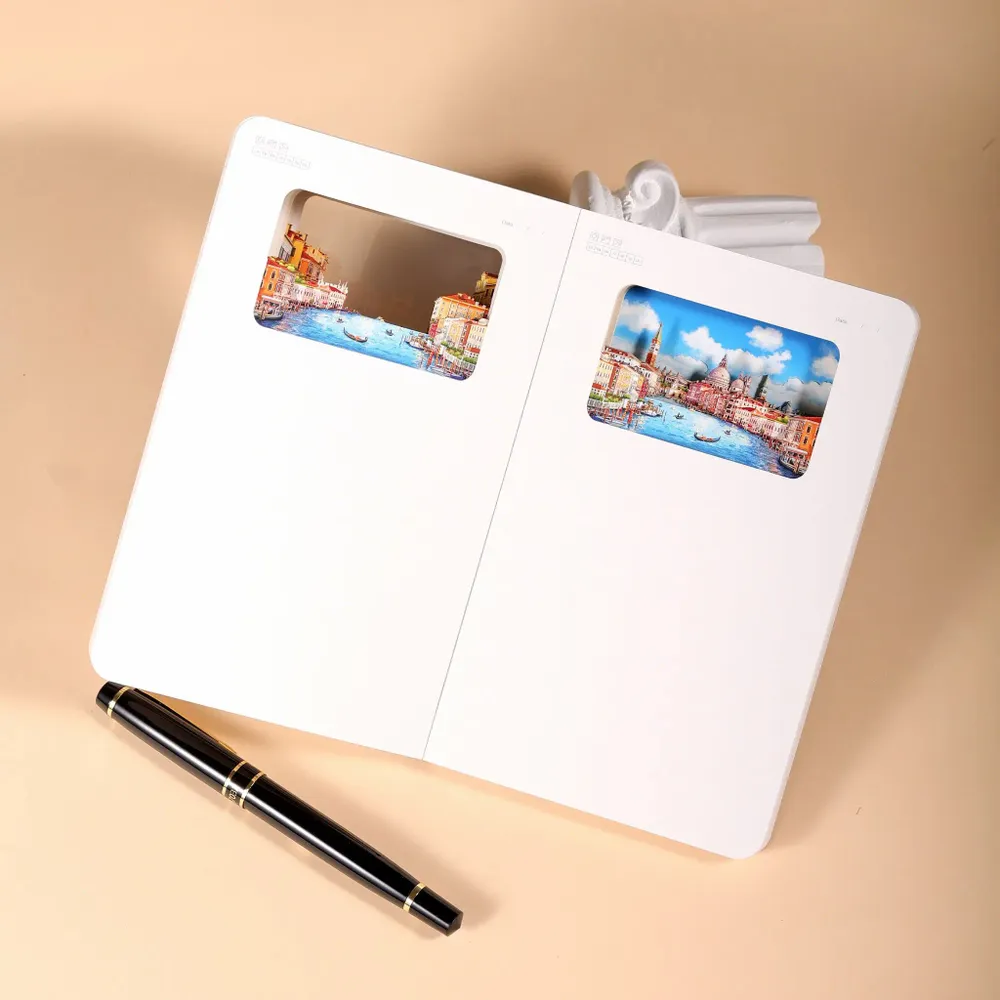 Stationery - 3D Paper Art Notebook – Venice - BUDDHIHERZ