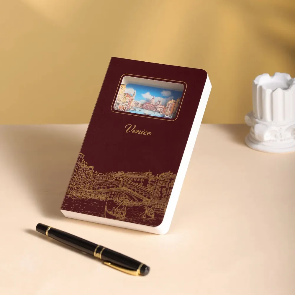 Stationery - 3D Paper Art Notebook – Venice - BUDDHIHERZ