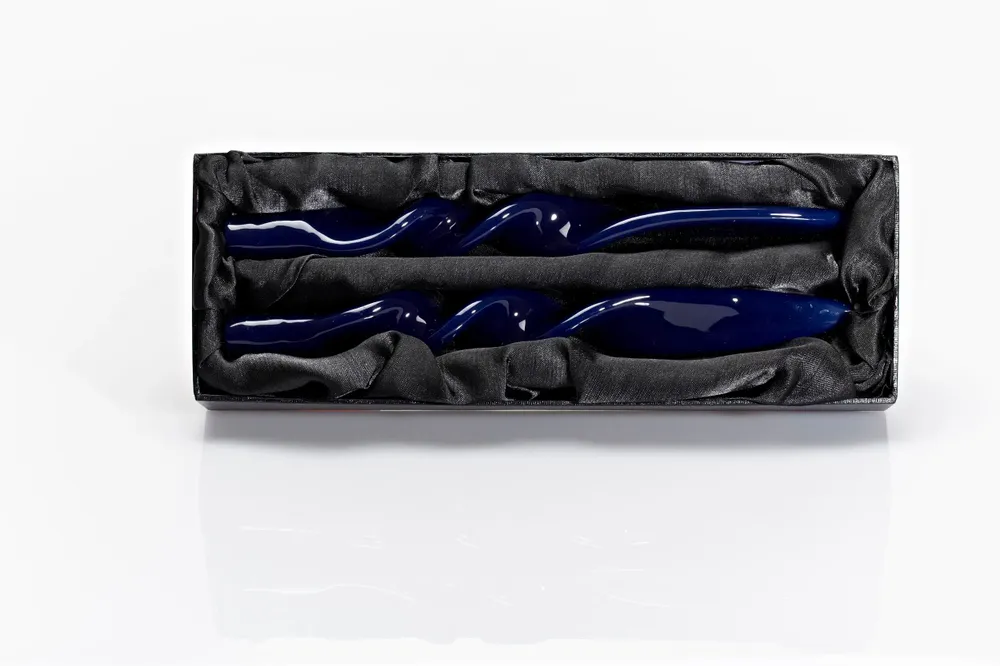 Candles - MELORIA DENISE CLASSIC - Box of 2 twisted candles - GRAZIANI