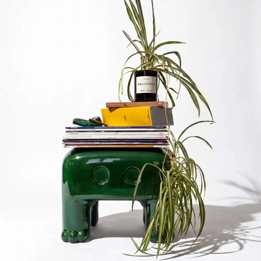 Tables basses - ATLAS Table d’appoint – Malachite - HOUBI