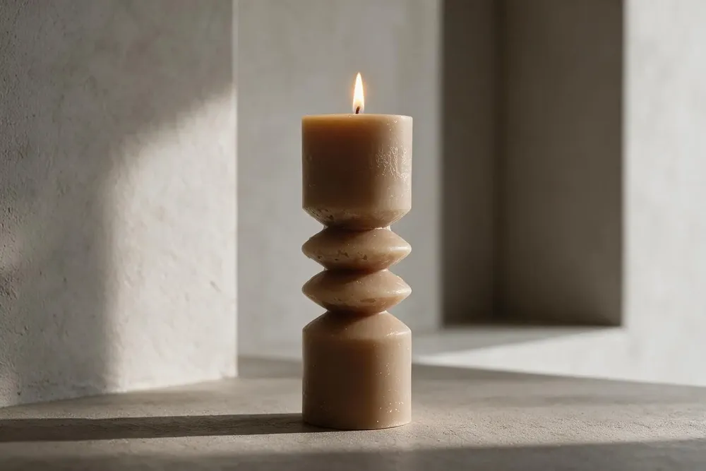 Candles - INCERA GEO COLLECTION - IOTA geometric candle - GRAZIANI