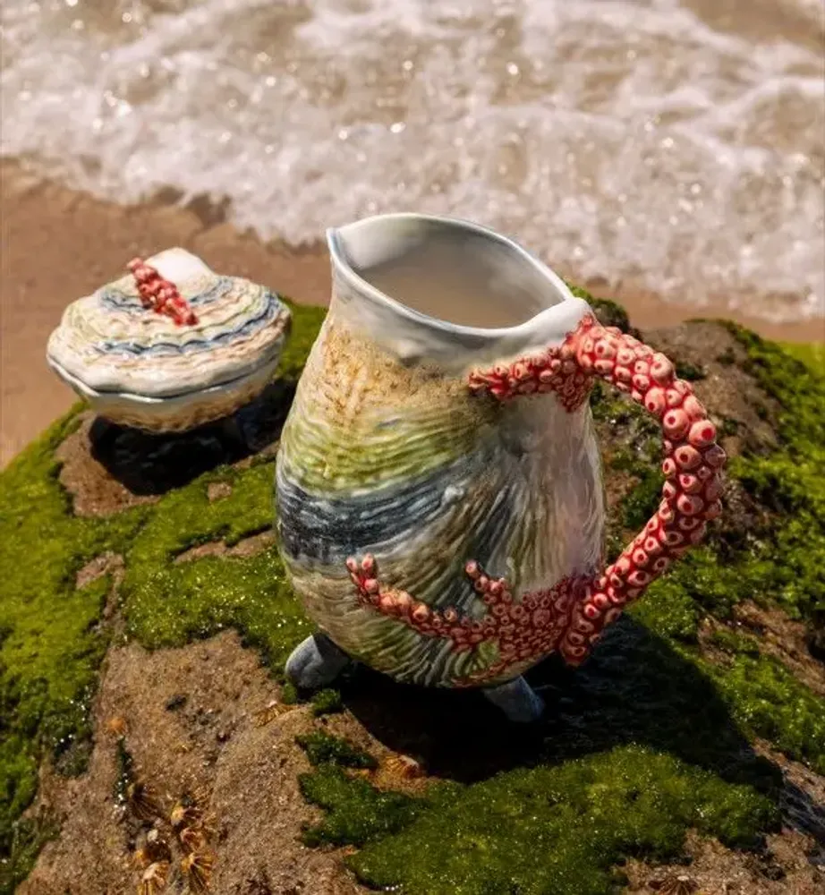 Assiettes au quotidien - Oysters and Scallops - BORDALLO PINHEIRO