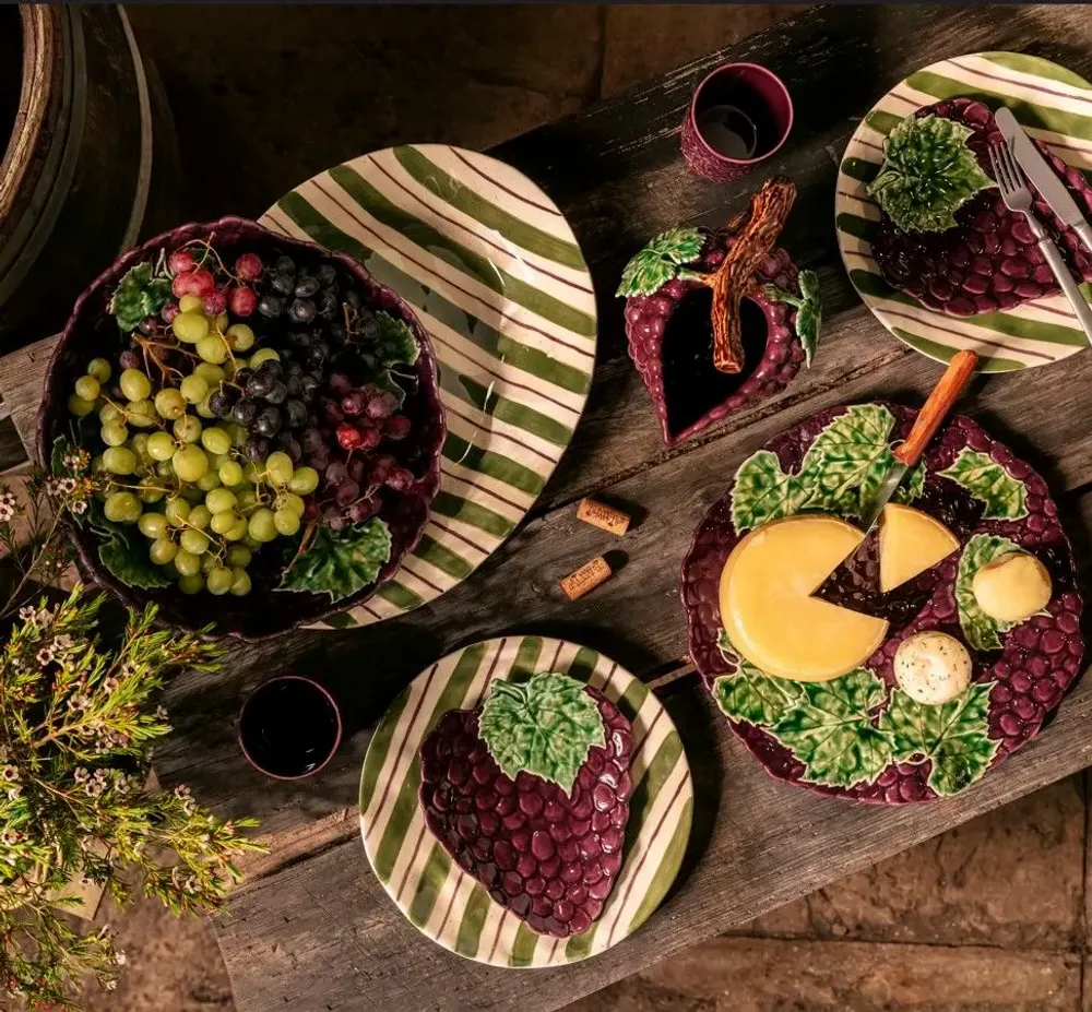 Assiettes au quotidien - Grapes - BORDALLO PINHEIRO