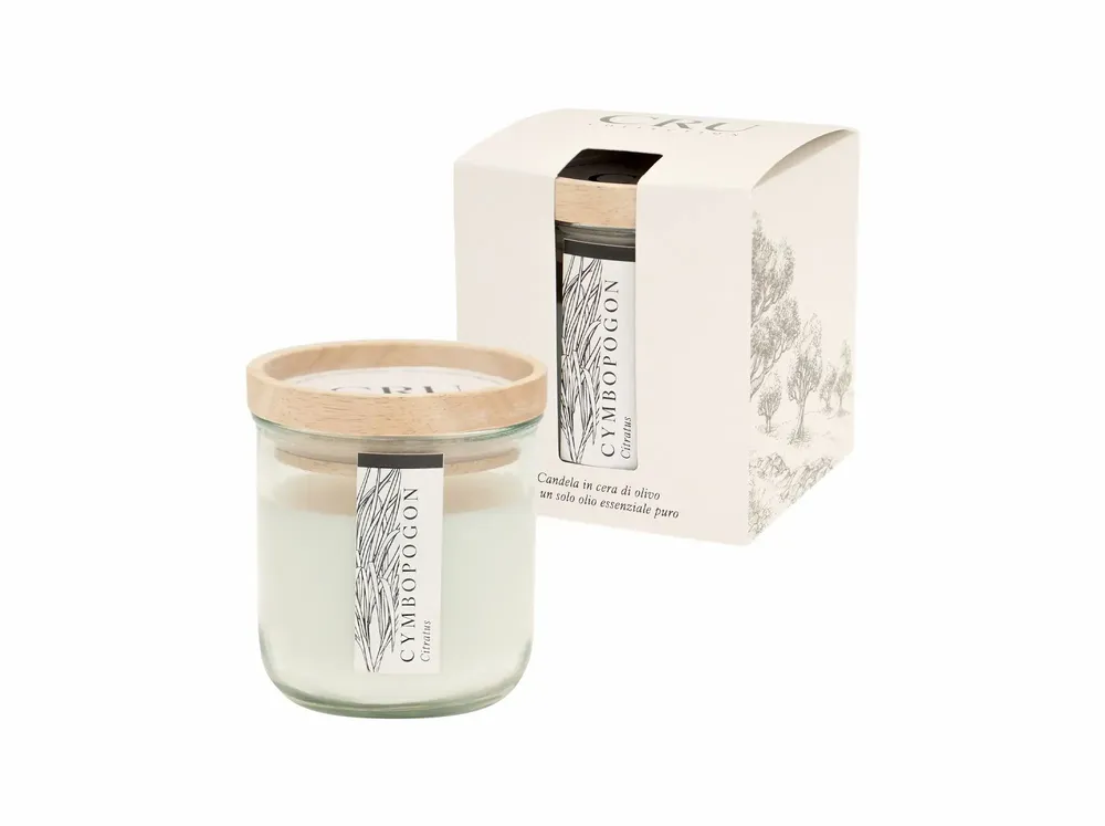 Candles - INCERA CRU COLLECTION - Cymbopogon Citratus - GRAZIANI