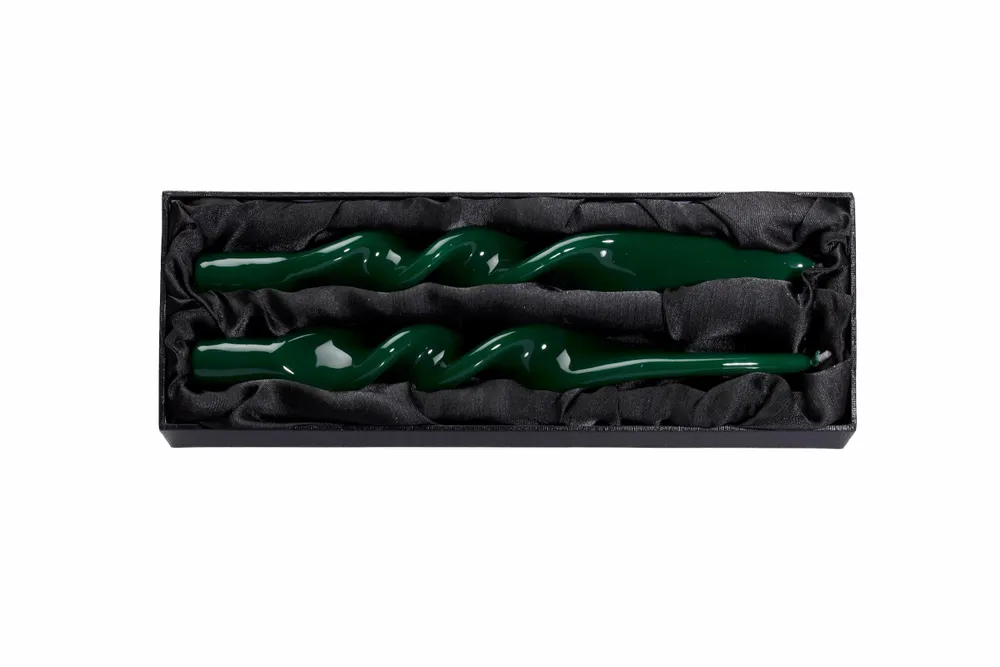 Candles - MELORIA DENISE CLASSIC - Box of 2 twisted candles - GRAZIANI