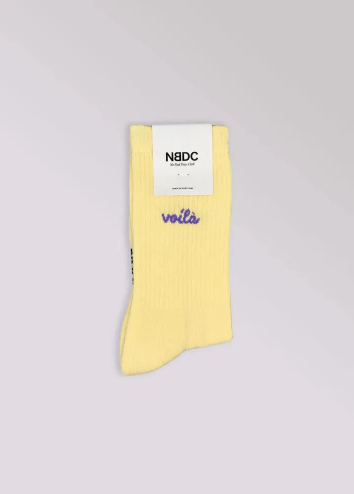 Chaussettes - Voilà chaussettes - NO BAD DAYS CLUB