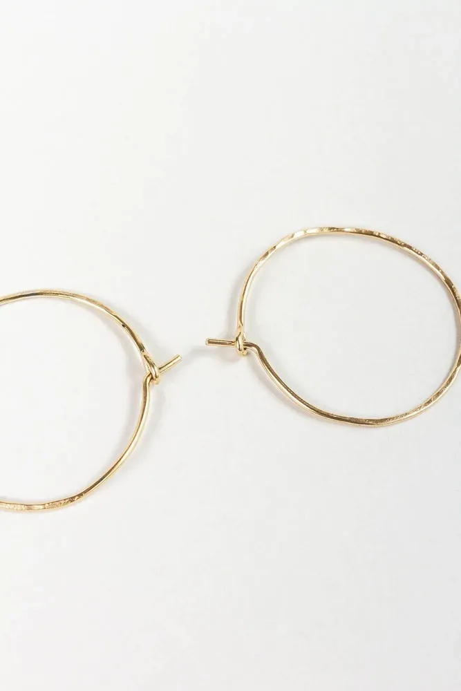 Jewelry - Light Hoop S Earrings - CÂPÂ JEWELRY