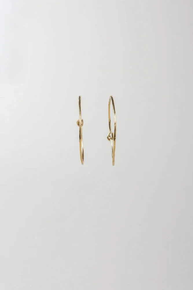 Jewelry - Light Hoop S Earrings - CÂPÂ JEWELRY