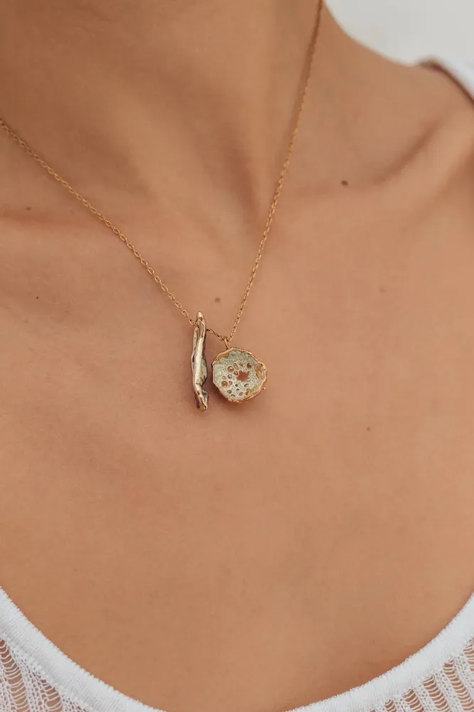 Bijoux - Collier Oursin Irisé - CÂPÂ JEWELRY