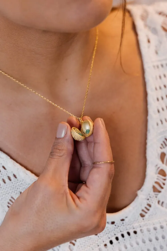 Jewelry - CÂPÂ Secret Locket Necklace - CÂPÂ JEWELRY