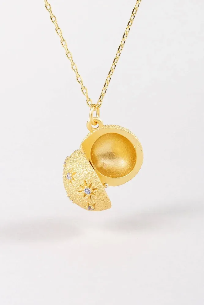 Jewelry - CÂPÂ Secret Locket Necklace - CÂPÂ JEWELRY