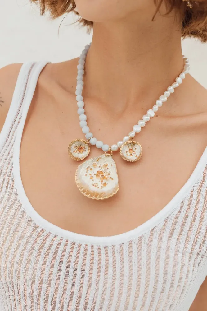 Jewelry - Atlantic Beaded Necklace - CÂPÂ JEWELRY