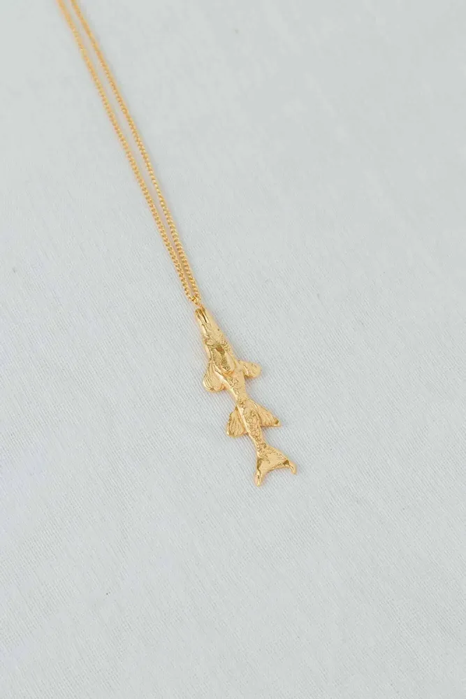Jewelry - Barracuda fish Pendant Necklace - CÂPÂ JEWELRY