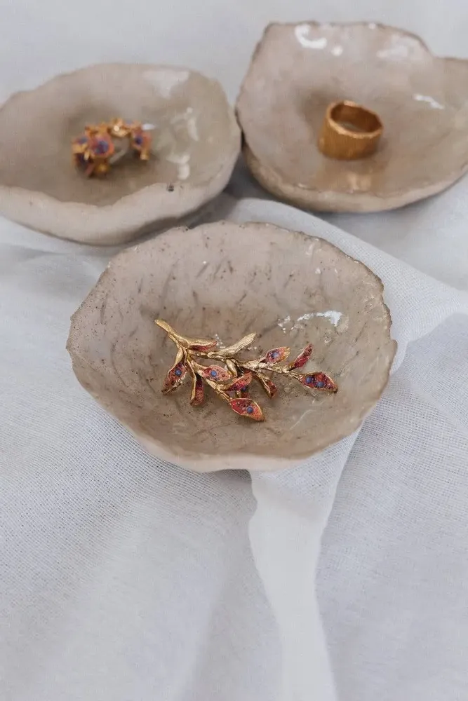 Objets de décoration - Petite Coupelle à Bijoux en Céramique - CÂPÂ JEWELRY