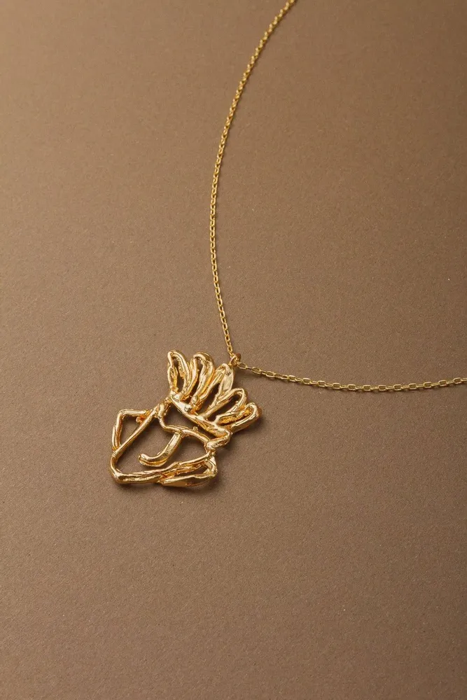 Jewelry - Rostro Line Face Necklace - CÂPÂ JEWELRY