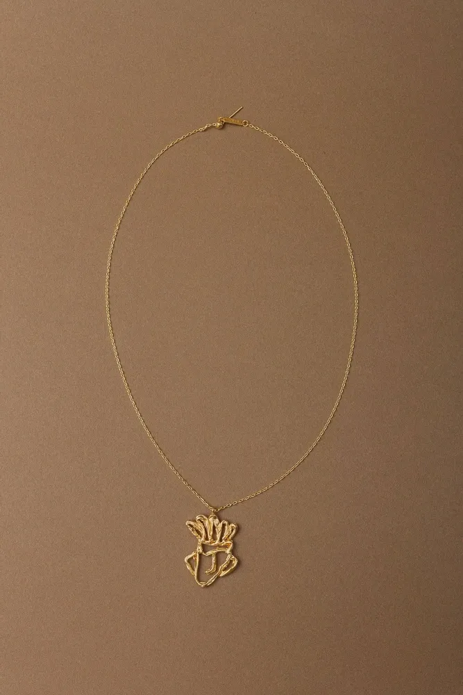 Jewelry - Rostro Line Face Necklace - CÂPÂ JEWELRY