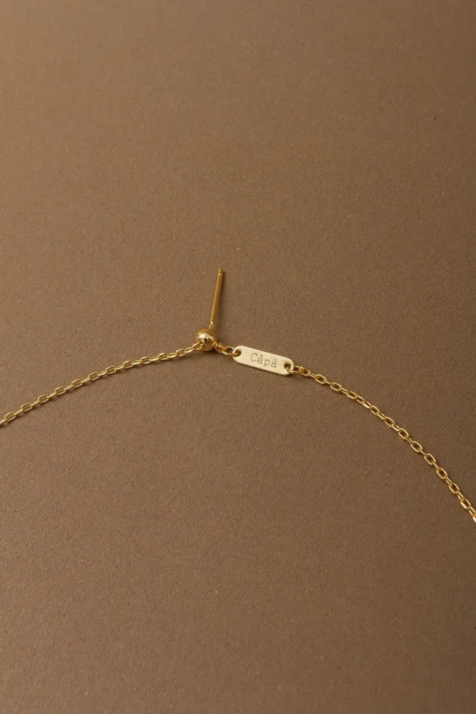 Jewelry - Rostro Line Face Necklace - CÂPÂ JEWELRY