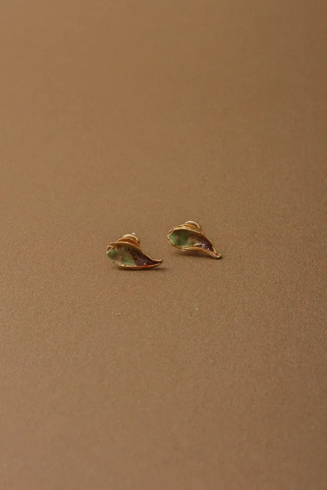 Jewelry - Aba Corn Stud Earrings - CÂPÂ JEWELRY