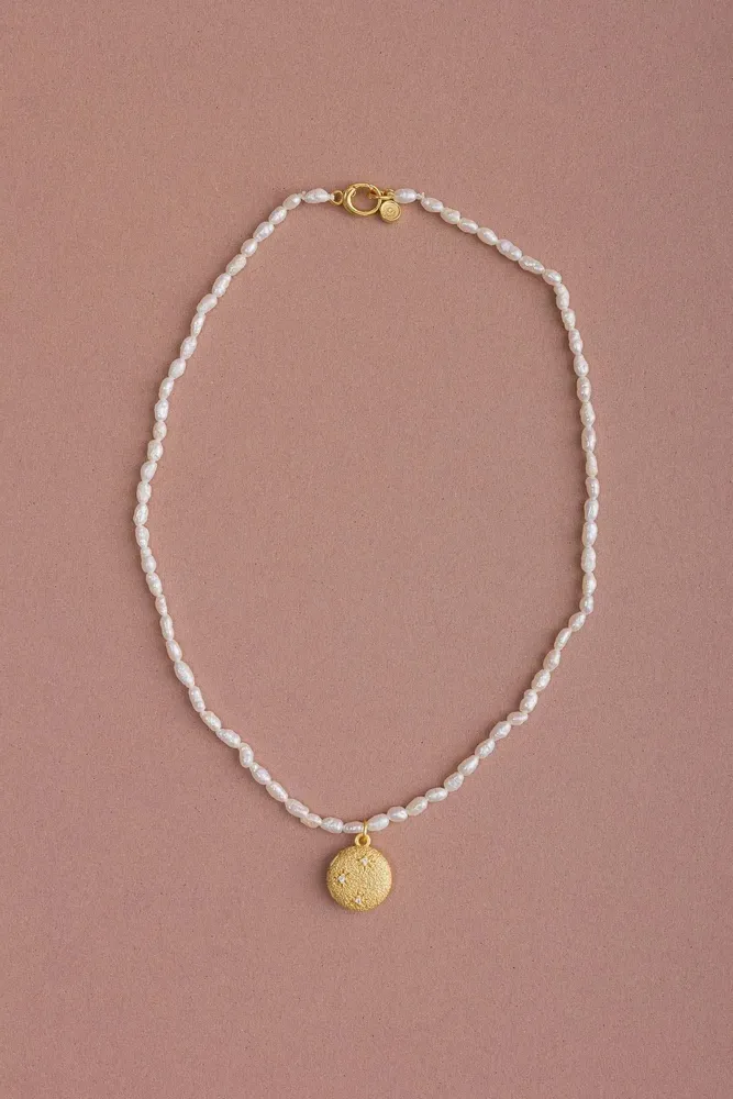 Jewelry - CÂPÂ Pearl Locket Necklace - CÂPÂ JEWELRY