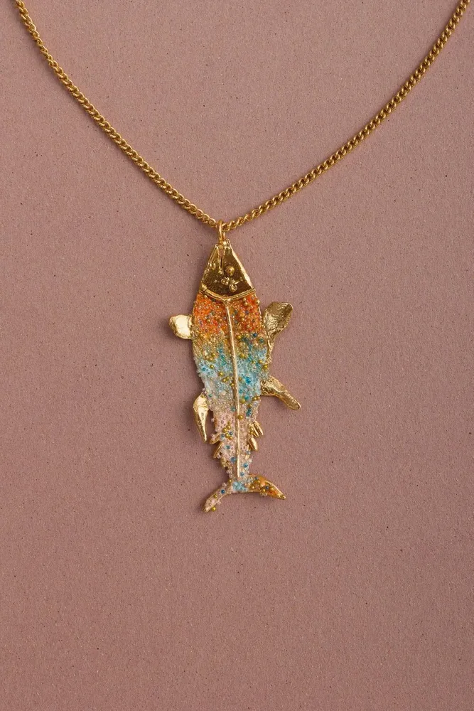 Jewelry - Tuna fish Necklace - CÂPÂ JEWELRY