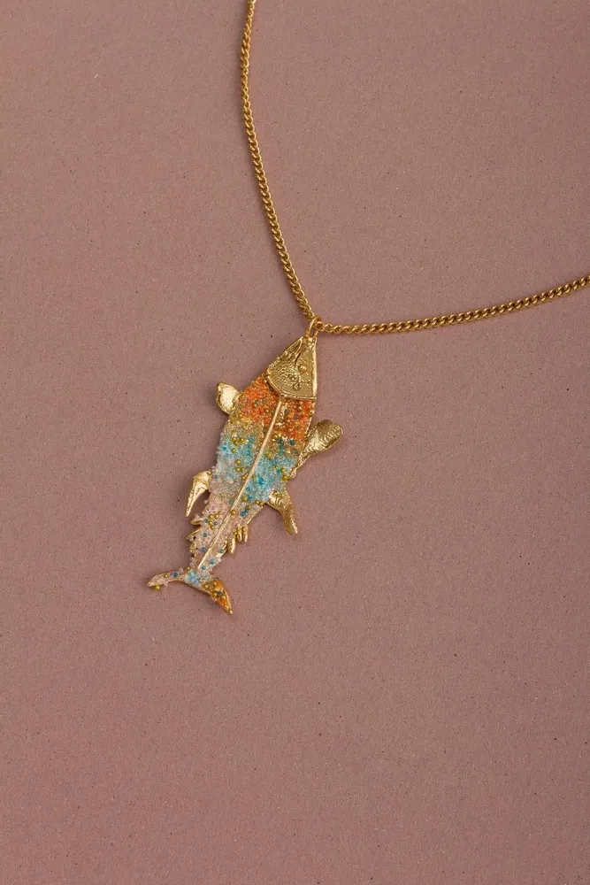 Jewelry - Tuna fish Necklace - CÂPÂ JEWELRY