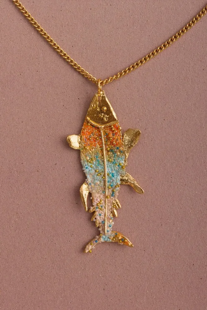 Jewelry - Tuna fish Necklace - CÂPÂ JEWELRY