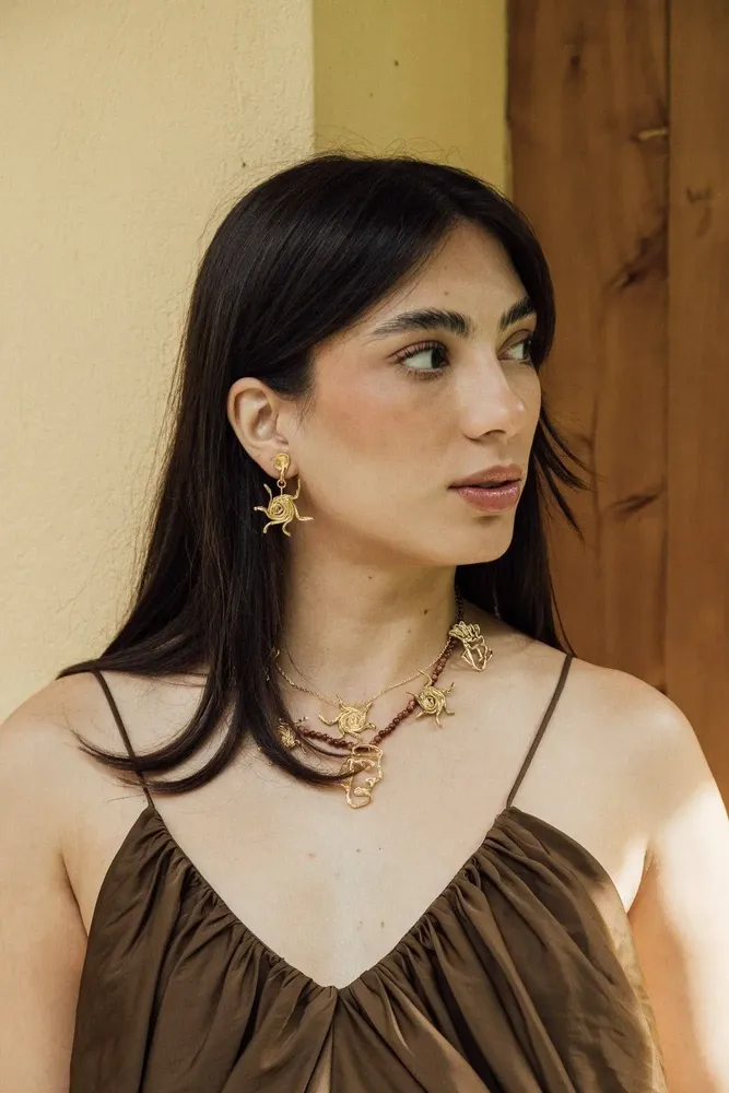 Jewelry - Suá Sun Dangle Earrings - CÂPÂ JEWELRY
